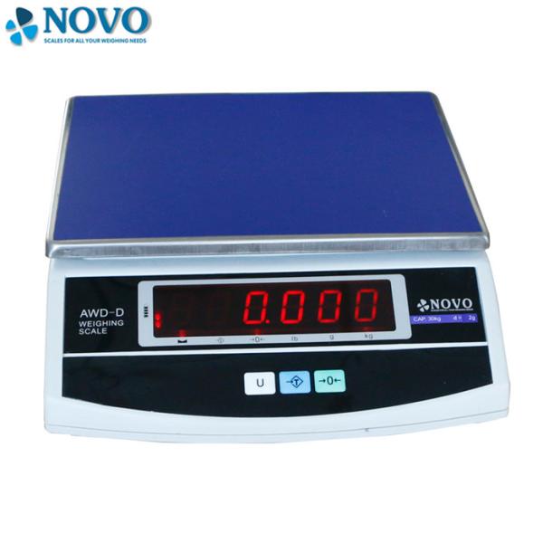 Buy Table Top Accurate Digital Scale Square Electronic Platform Low Battery Indicator at wholesale prices