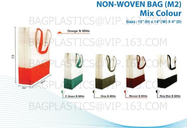Factory Christmas Non Woven Bag Packing Non Woven Tote Printed Shopping Grocery Bags With Logo, environmental protection