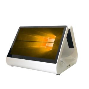 Quality Restaurant Double Screen Pos Touch System , 12.1&quot; POS Terminal Machine AC 100-260V for sale