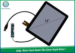 Quality 15'' 6H 2 Layers COB Capacitive Touch Sensor / Projected Capacitive Touch Panel For Industrial Monitor for sale
