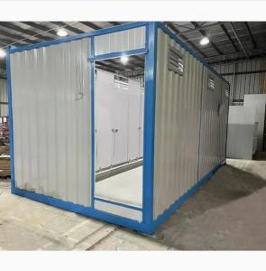 China Tiny Modular Prefab Home Mining Labor Site Camp Folding Container House Accommodation on sale