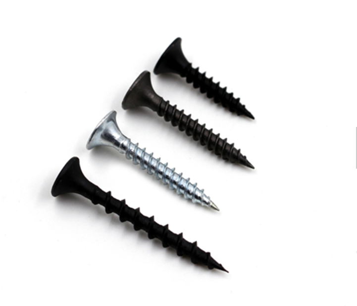 Self Tapping Screw Black Phosphate Fine Thread Drywall Screw Black Drywall Screw