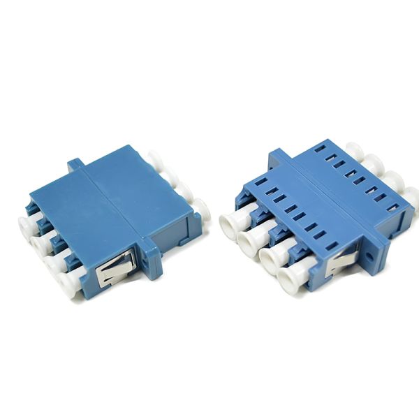 Lc To Lc PC MM SM Simplex Duplex Quad Flangeless Fiber Optic Adapter