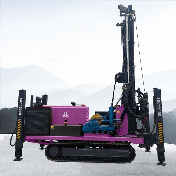 Hydraulic Core Drilling Rig With Mud Pump Geotechnical Exploration Core Drilling Machine