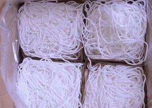 China Ear Tie Elastic Ear Loop Rope String / White 3mm Round Elastic String on sale