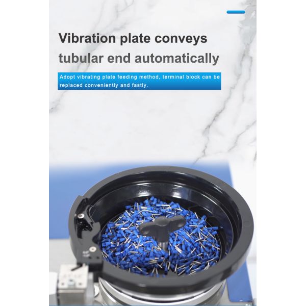 2.5mm² Automatic Wire End Ferrules Stripping Crimping Machine