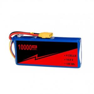 China 14.8V 4s 10000mah Lipo Battery 12C 25C With W/XT-30 Rc Helicopter Battery on sale