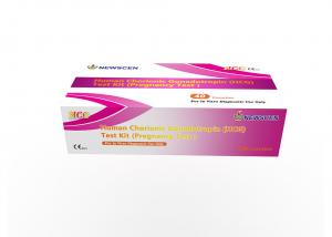 Quality In Vitro 25mIU/Ml Sensitivity HCG Pregnancy Rapid Test Kit for sale