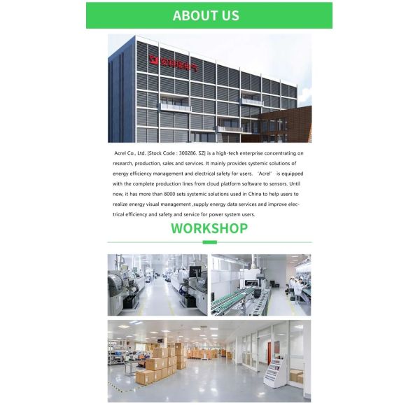 Acrel ADW210-D16-4S Multi Channel 3 Phase Wireless Energy Meter Iot With External Cts For Base Station