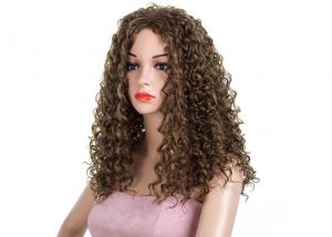 Quality Natural Color Virgin Hair Full Lace Wigs African Black Small Roll Explosion Head for sale