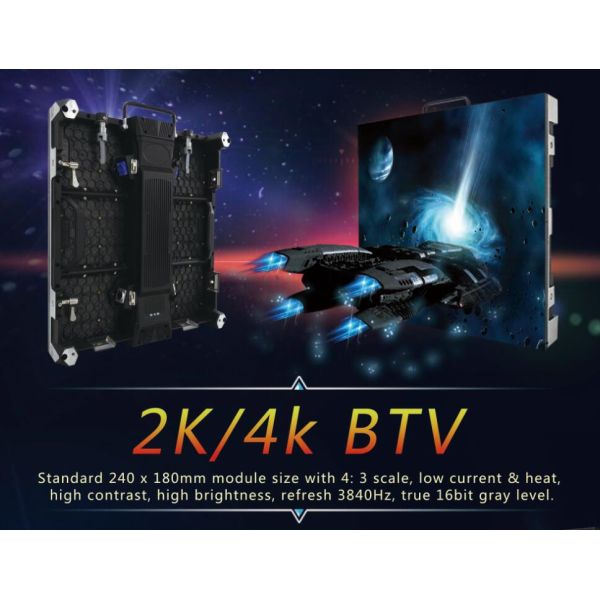 240x180 MM Module Size Indoor Fixed LED Display Clear Image High Gray Scale