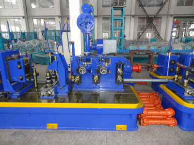 125mm High Frequency Pipe Welding Machine Speed Adjustable