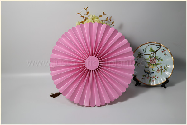 Pollution - Free Artificial Foam Flowers Large Pink Artificial Fan Flower