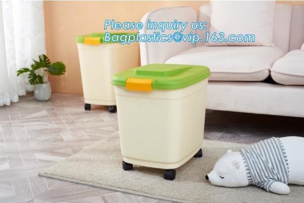 China Supply Pet Product Ceramic Dog Food Storage Container, Airtight Plastic Food Storage Container, Storage Barrel Pet