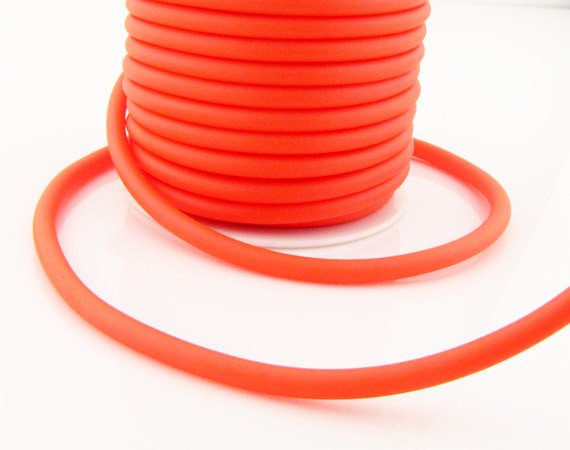 Heat Resistant Silicone Rubber Cord High Elasticity High Strength With Long Lifespan