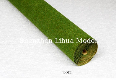 138#(yellow green) grass mat,architectural model materials,simulation turf, yellow green grass mat
