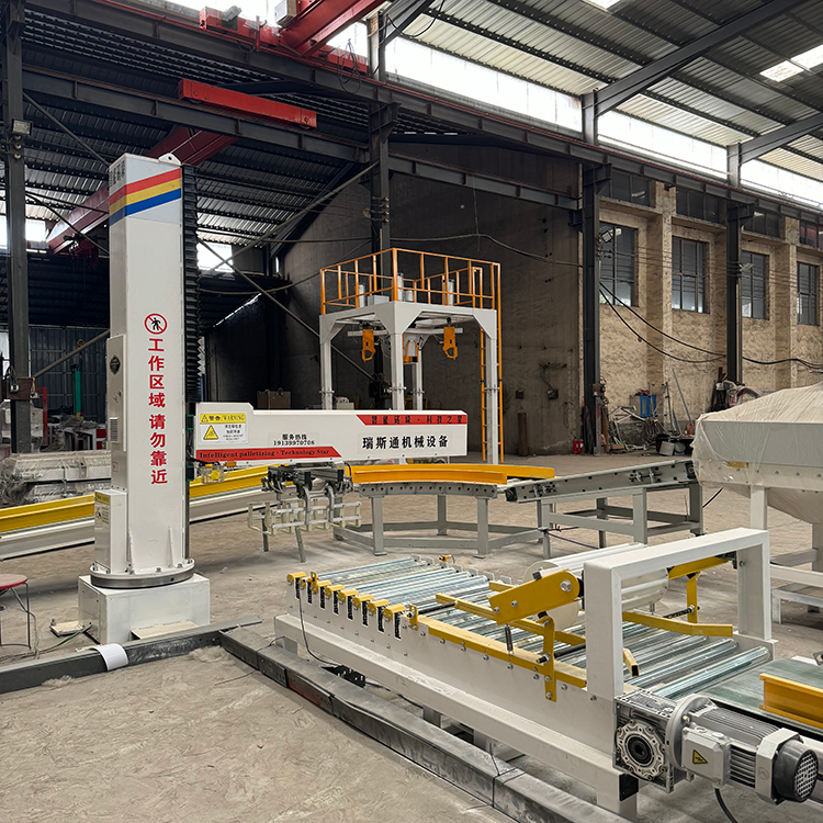 Mechanical Arm Robotic Palletiser 180 Rotation Robotic Case Palletizer