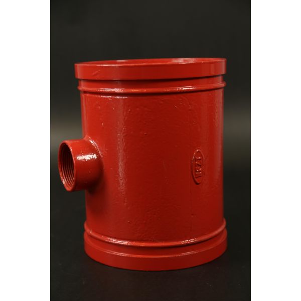 200 Degree Grooved Tee Customized Support / High Temperature For OEM ODM