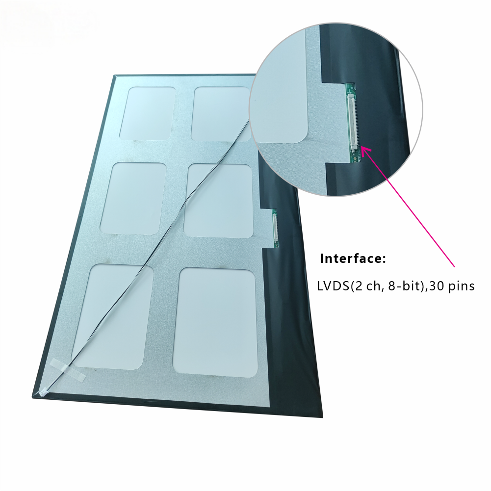 21.45-Inch Large FHD Industrial Display | 1920×1080 Resolution, LVDS Interface, 300cd/m² Brightness for Control Room Dashboards & Multi-Parameter