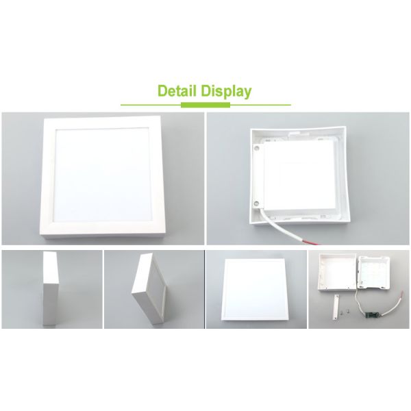 Professional LED Square Ceiling Panel 2700K-6500K 18w Surface Mounted Square Ceiling Panel