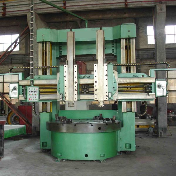 Universal Double Column Vertical Turret Lathe With Touch Screen Display