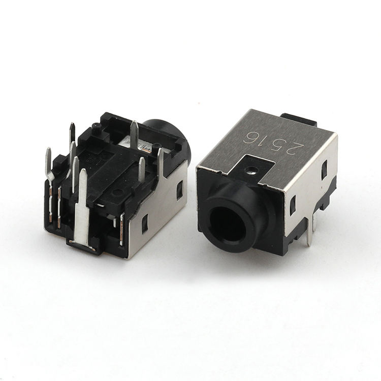 3.5mm Audio Jack Connector 4Pole DC Jack Adapter Connector