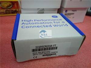Real Time Control General Electric PLC IC695CPU310 RX3i VME 300Mhz CPU High Speed PCI Backplane