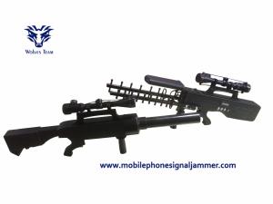 China Security Defense Drone Jamming Device Gun Shape IR Laser Telescope IP55 Waterproof Anti-Uav Drone Jammer 2000 meters on sale