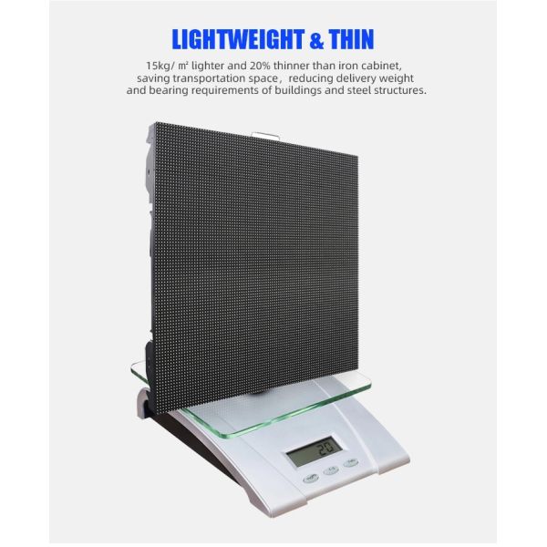 SMD 3535 Advertisement P8 625nm LED Display Screen