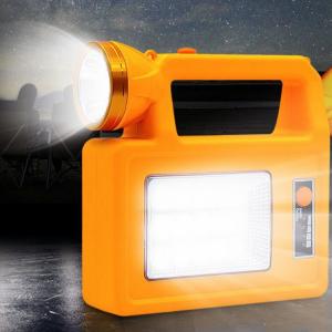Quality Outdoor Portable Led Solar Emergency Camping Light 3.7v 5000mA ABS Material for sale