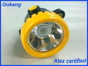 IP65 miners cap lamp, ATEX certification led miners cap lamp manufacturer, portable led mining headlamp