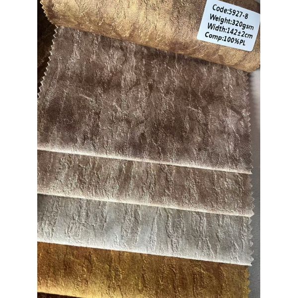 100% Polyester Velvet Sofa Fabric Printed Embossed Velvet Fabric Sofa Fabric Factory
