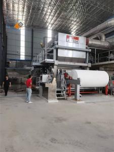 Quality Vacuum Adsorption Tissue Paper Making Machine Toilet Paper Manufacturing Equipment for sale