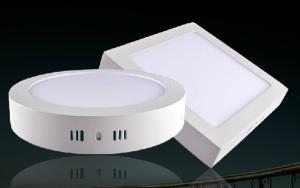 China led panel light fixture surface mounted panel light with CE Rohs 6W-24W on sale