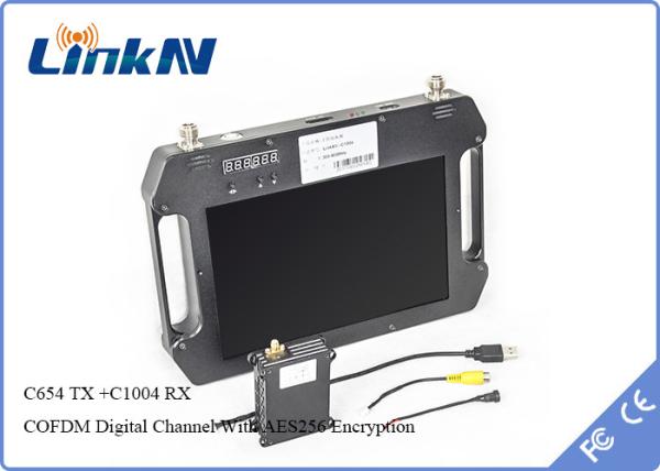 Buy UAV Video Link COFDM Transmitter & Receiver Kit FHD H.264 Compression Low Latency AES256 at wholesale prices