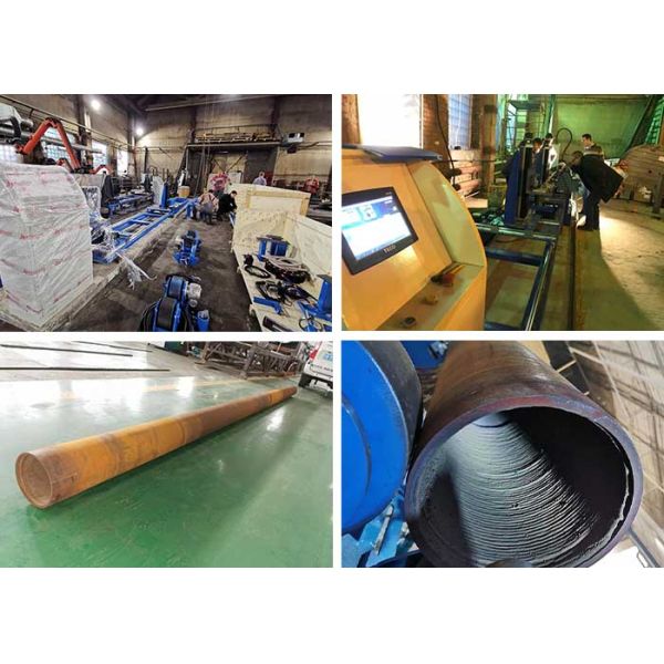 Variable Frequency 6mm Wear Resistacne Pipe Cladding Equipment