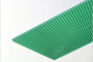 China Hollow Polycarbonate Roofing Sheets For Building Skylights , Agriculture Greenhouse on sale
