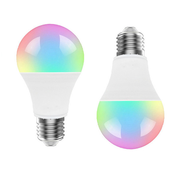 Quality Multicolor ABS Smart WIFI RGB LED Bulb With Remote DC 6V 10W for sale