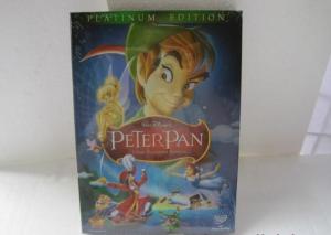 China 2018 Hot sell Peter Pan disney dvd movies cartoon dvd movies kids movies with slip cover case drop shipping on sale