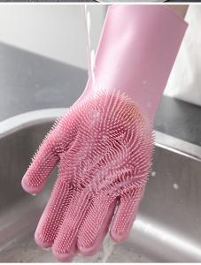 Quality Silicone Cleaning Brush Scrubber Gloves Rubber Compression Molding Machine for sale