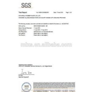 Cixi Minglu Rubber Plastic Co., Ltd. Certifications