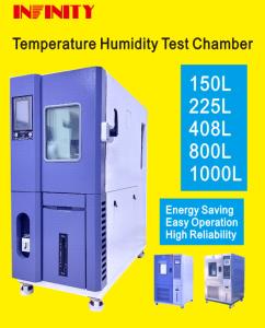 Quality Refrigeration Compressor Programmable Constant Temperature Humidity Test Chamber With Window Lighting Device for sale