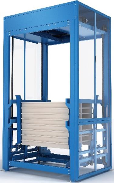 Buy Payload 300Kg M Pallet Conveyor System Stacker And Dispenser at wholesale prices