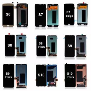 Quality SMG S5 S6 S7 Edge Mobile Phone LCD Display Replacement OEM for sale