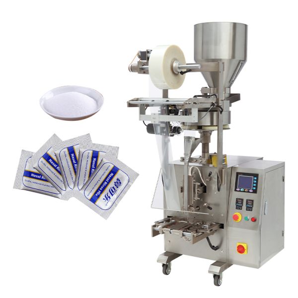 Monolayer BOPP Seed Packet Automatic Granule Packing Machine Back Seal Tea Powder
