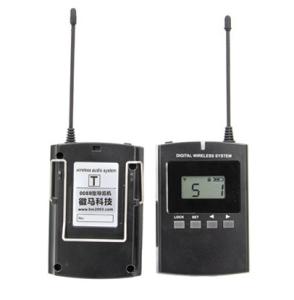 Quality Anti Interference Two Way Tour Guide System With Transmitter And Receiver for sale