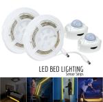 Sensitive Motion Sensor Stick Under Bed LED Motion Sensor Light 2X 1.5M LED