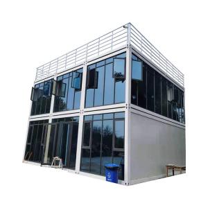 Quality Prefabricated Detachable Container House With Steel Door And Plastic Steel Window for sale