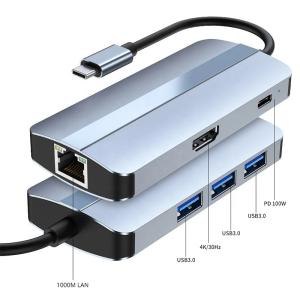 China 12-In-1 USB C Adapter OEM Multiport Hub with 4K HDMI USB 3.0  RJ45 Lan Ethernet on sale