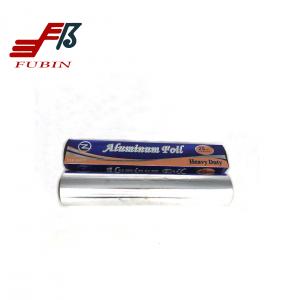China 25mic Aluminum Foil In Oven Silver Foil Paper Roll For Baking on sale